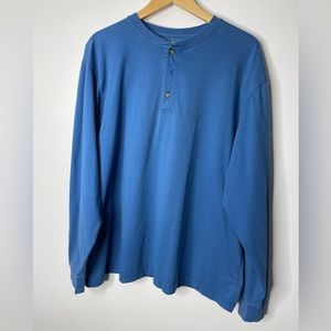 L.L.Bean Quarter Button Up Long Sleeve